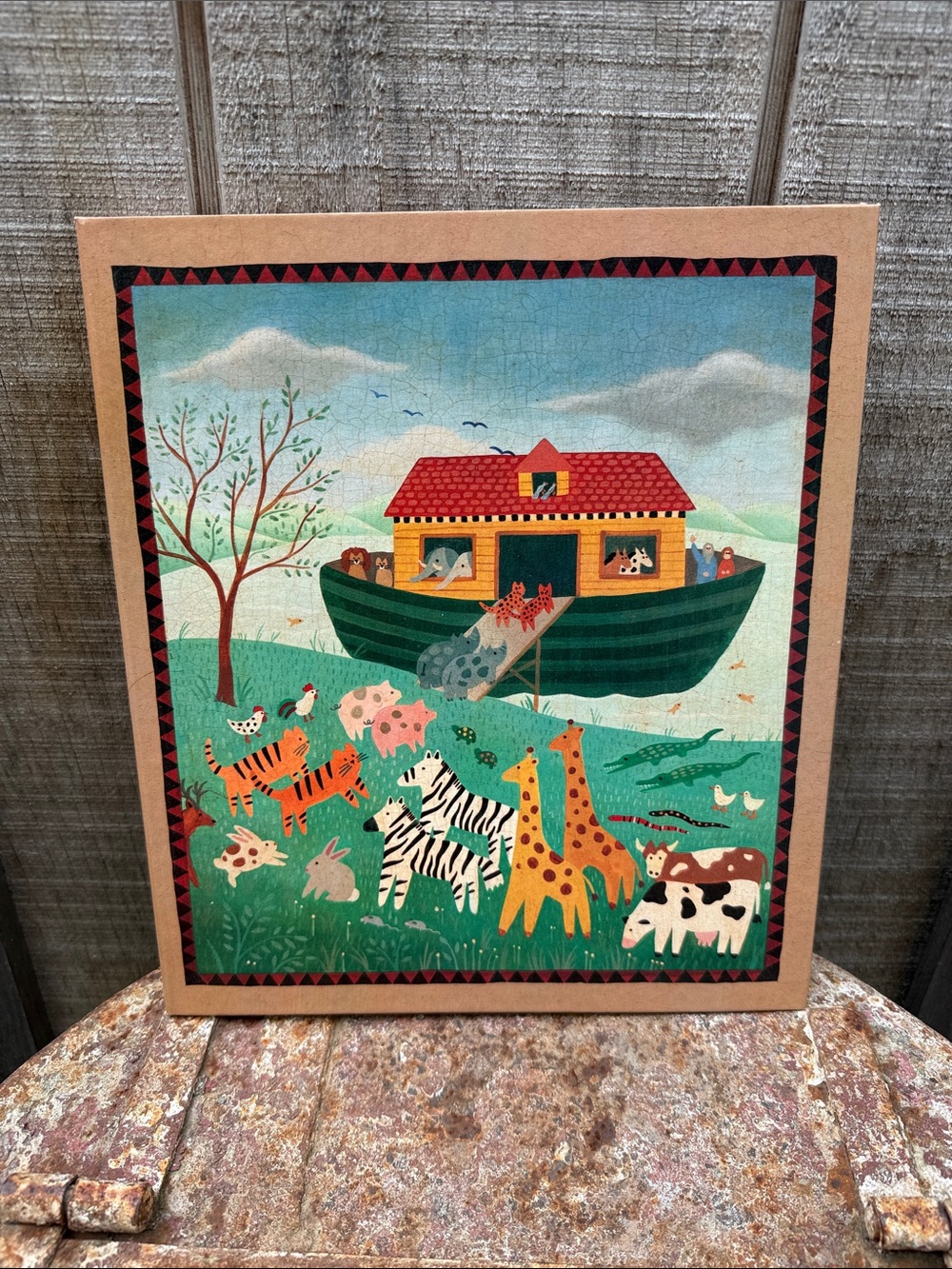 Vintage Hallmark Noah’s Ark Album Scrapbook NEW